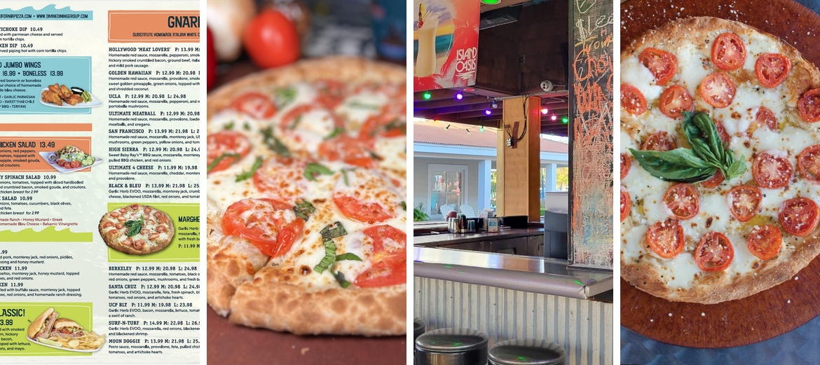 Ultimate California Pizza Menu